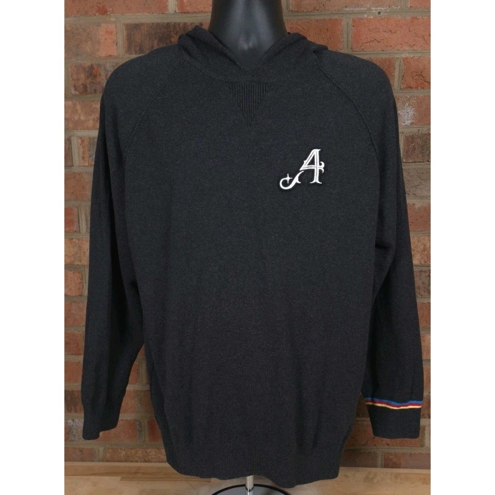 Extracurricular LIV Golf Four Aces GC Hoodie Sweatshirt L Cotton Nylon Cashmere